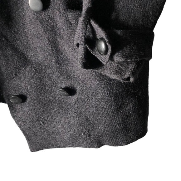 J. Crew Merino Wool Peacoat - Size Small, Charcoal Black - Picture 4 of 9